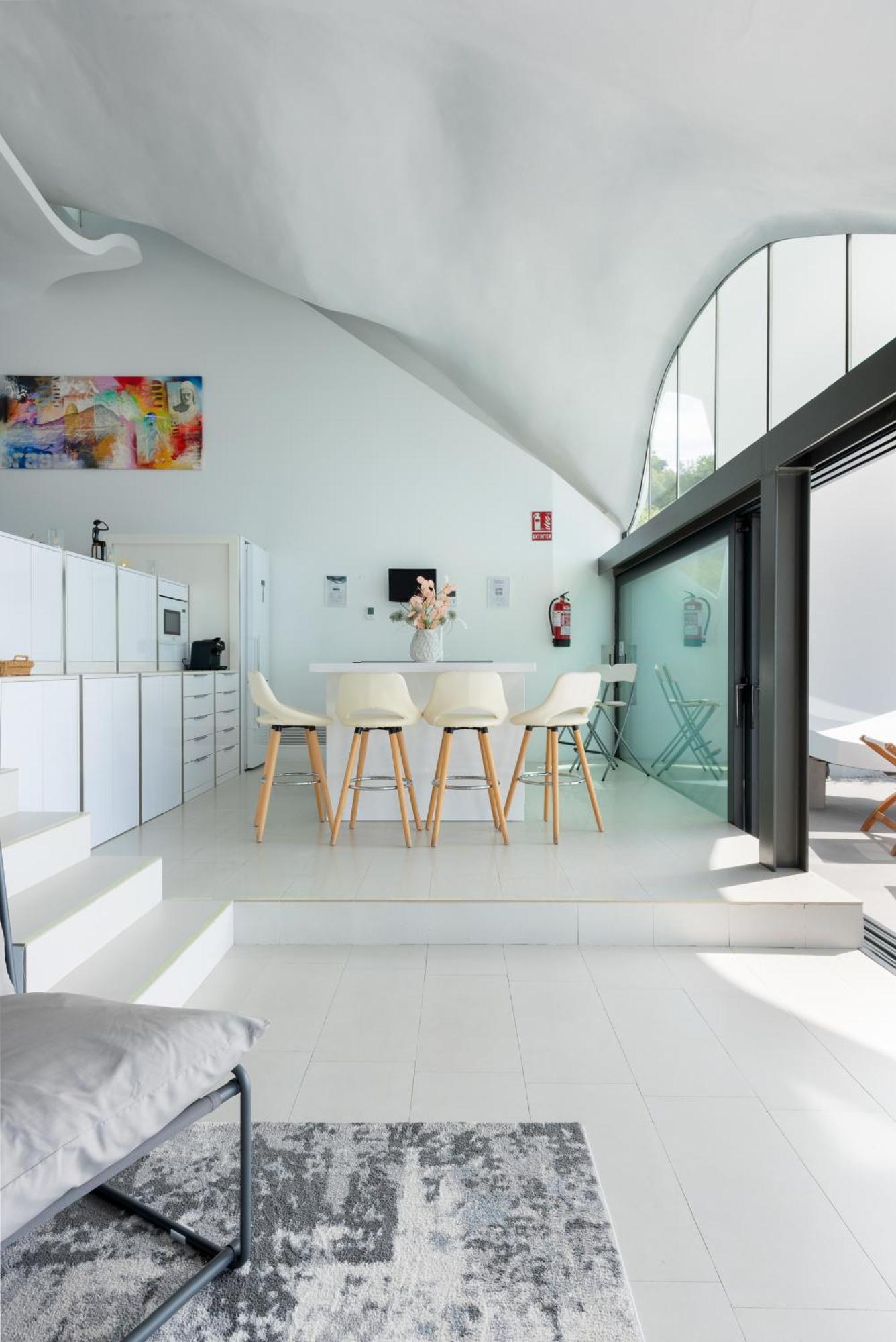 Rentitspain Casa Del Acantilado Piscina Climatizada Salobreña Eksteriør bilde