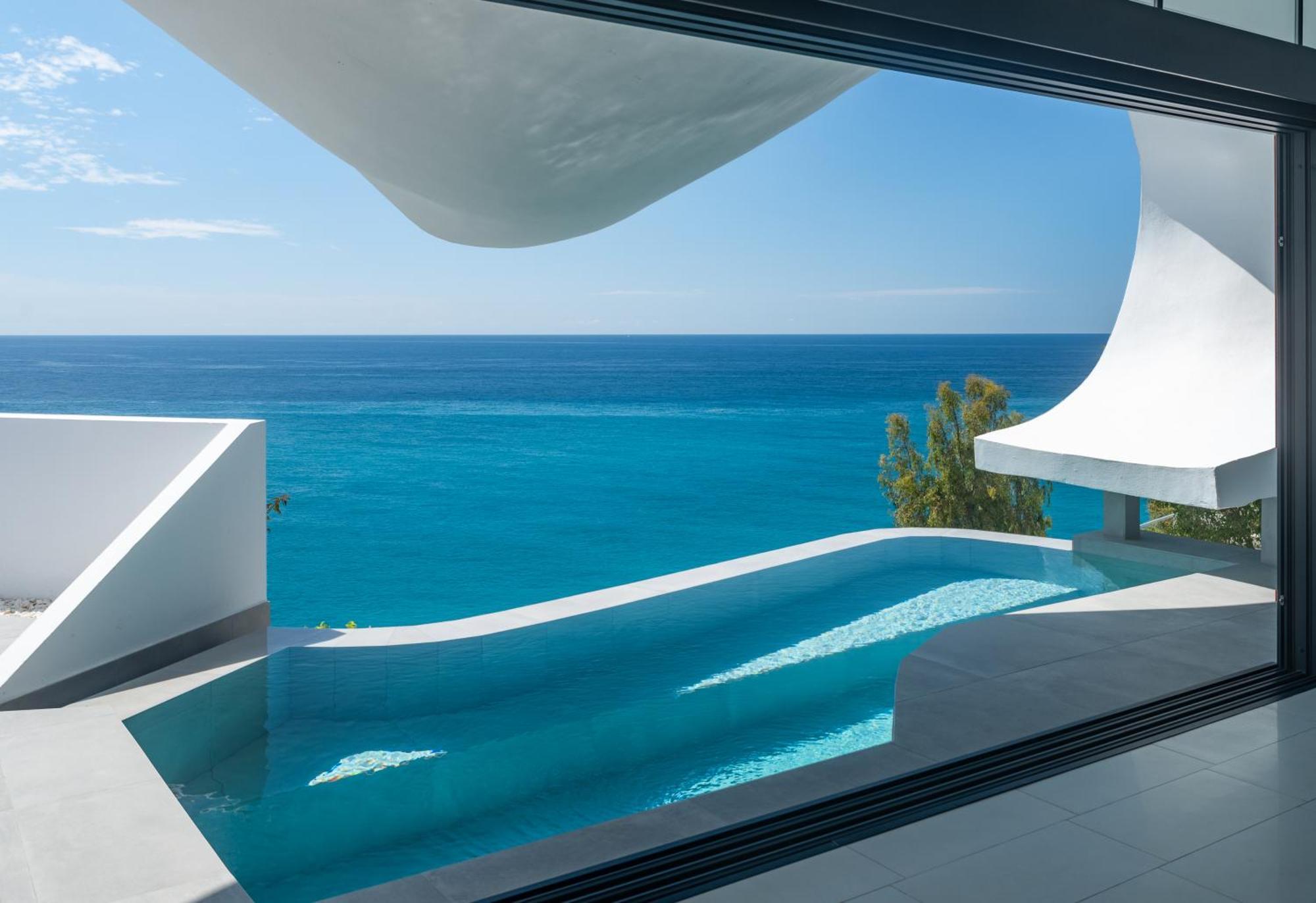 Rentitspain Casa Del Acantilado Piscina Climatizada Salobreña Eksteriør bilde