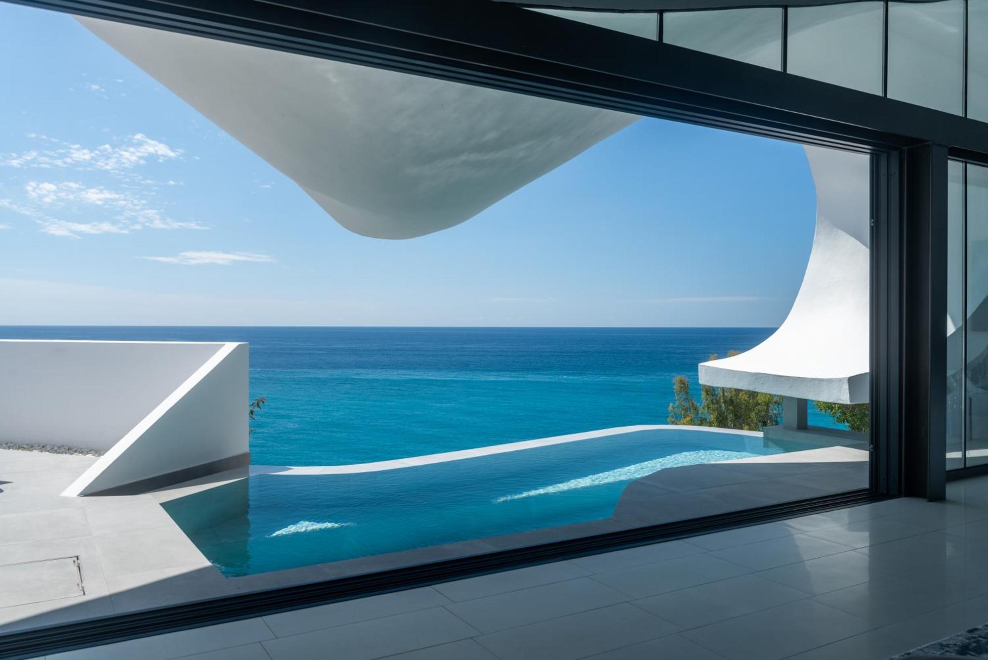 Rentitspain Casa Del Acantilado Piscina Climatizada Salobreña Eksteriør bilde