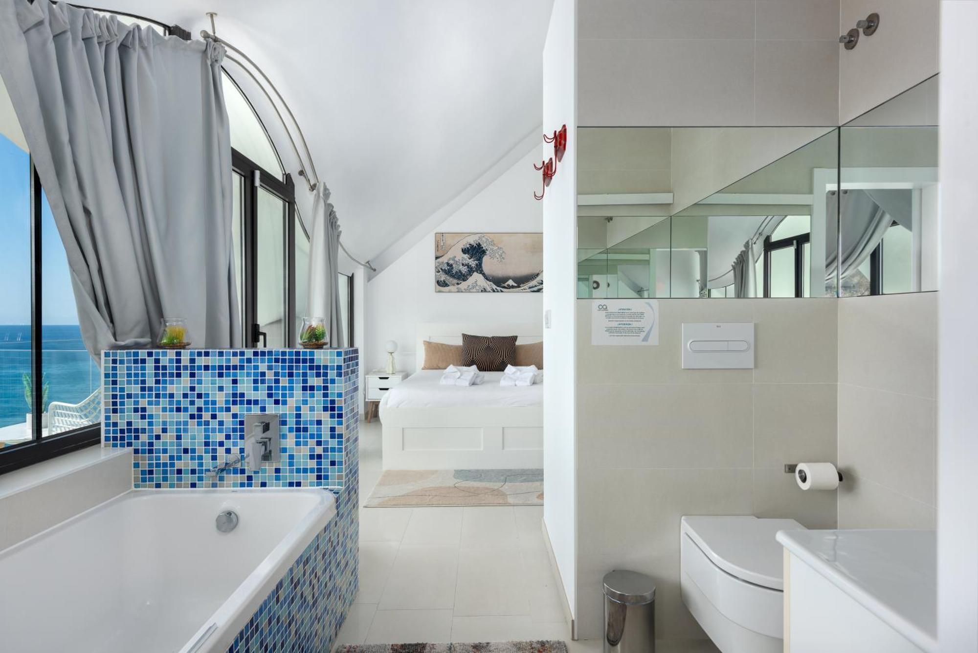 Rentitspain Casa Del Acantilado Piscina Climatizada Salobreña Eksteriør bilde