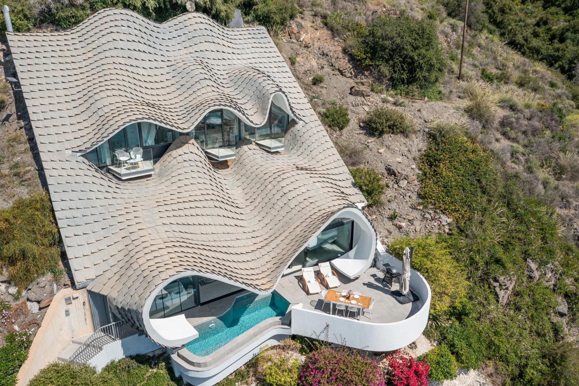 Rentitspain Casa Del Acantilado Piscina Climatizada Salobreña Eksteriør bilde