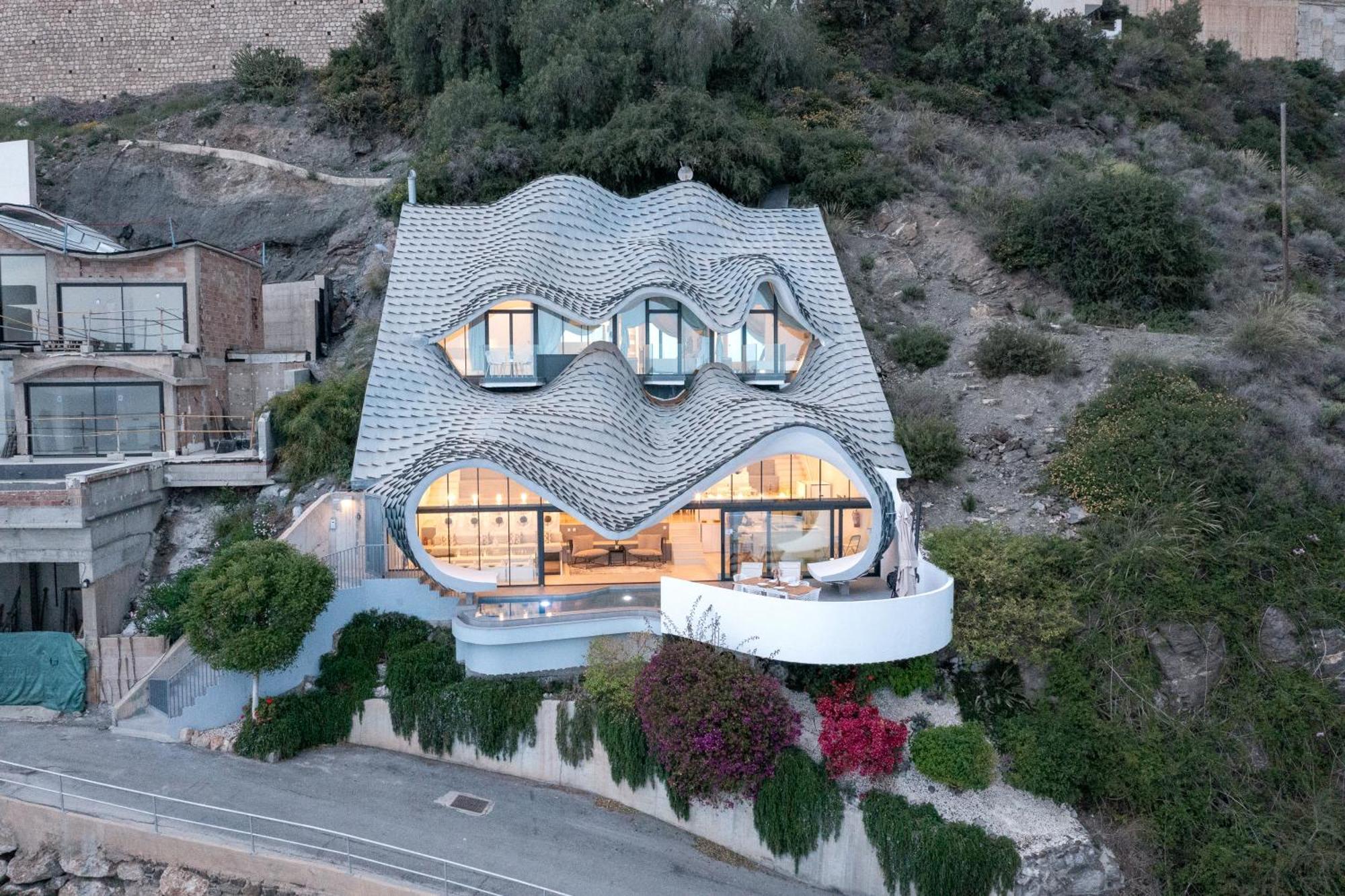 Rentitspain Casa Del Acantilado Piscina Climatizada Salobreña Eksteriør bilde