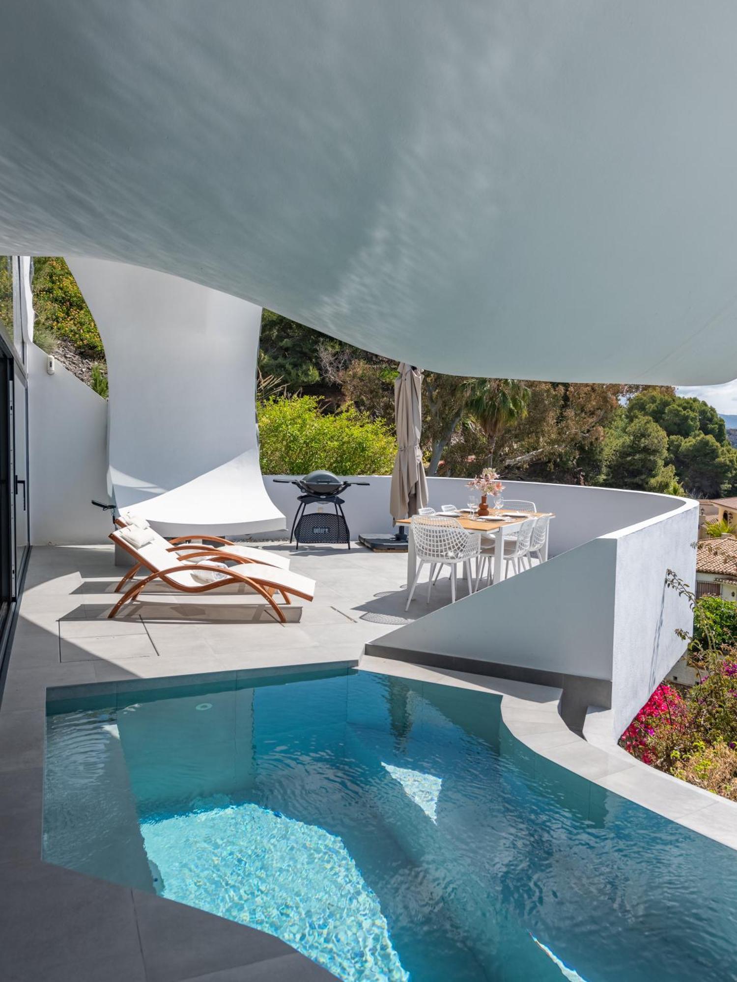 Rentitspain Casa Del Acantilado Piscina Climatizada Salobreña Eksteriør bilde