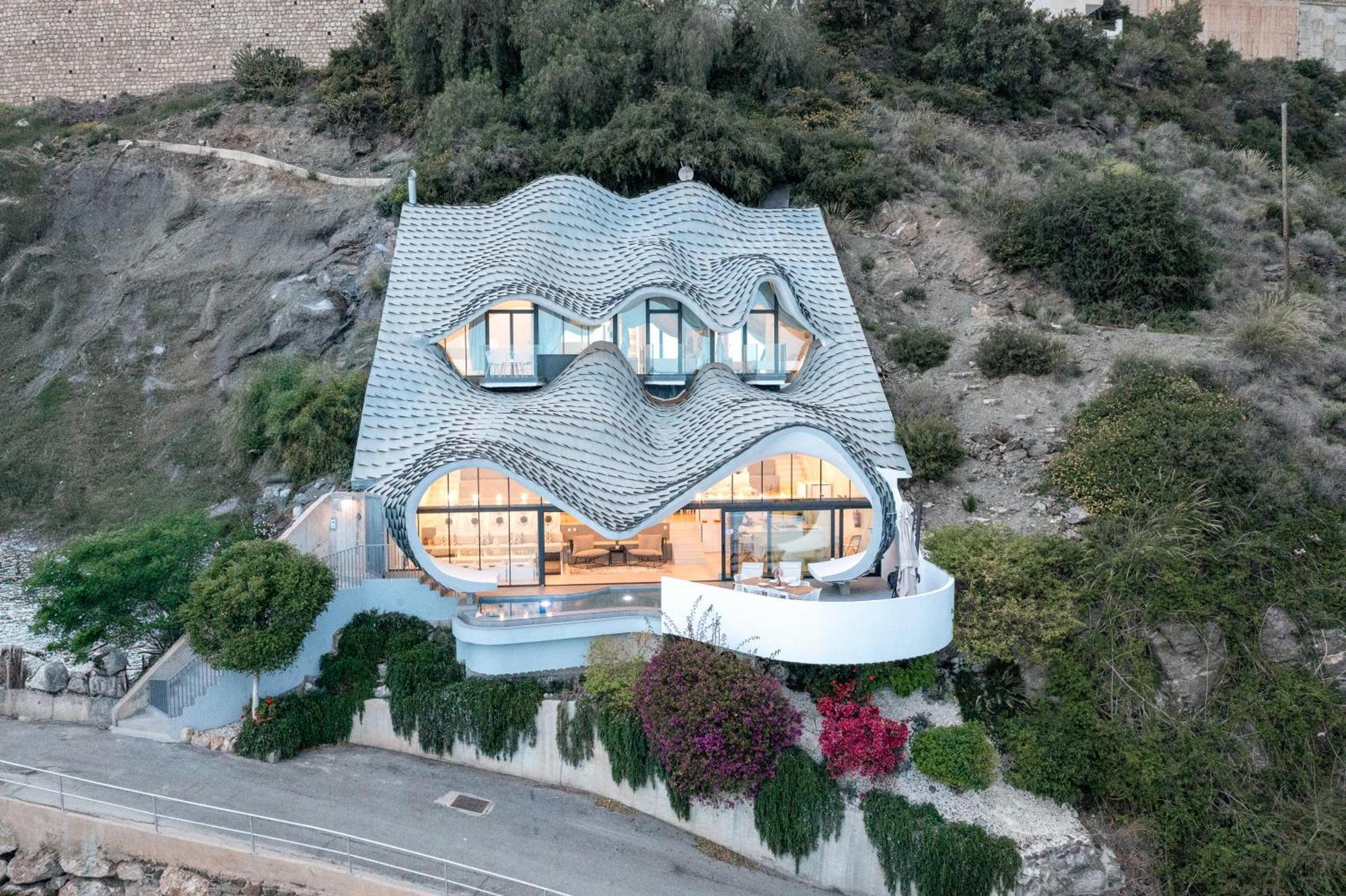 Rentitspain Casa Del Acantilado Piscina Climatizada Salobreña Eksteriør bilde